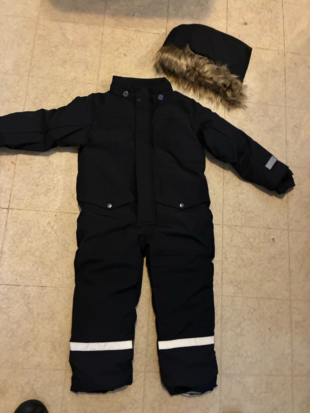 Kids Girls Boys Snow Suits One Piece Ski Waterproof Windproof size 120 (6/7)